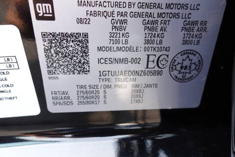 2022 GMC Sierra 1500 Pro