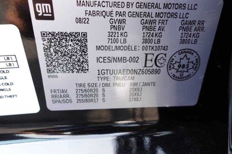 2022 GMC Sierra 1500 Pro