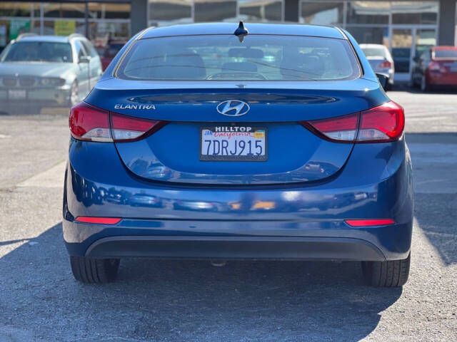 2014 Hyundai ELANTRA for sale at Marshall Motors in Concord, CA