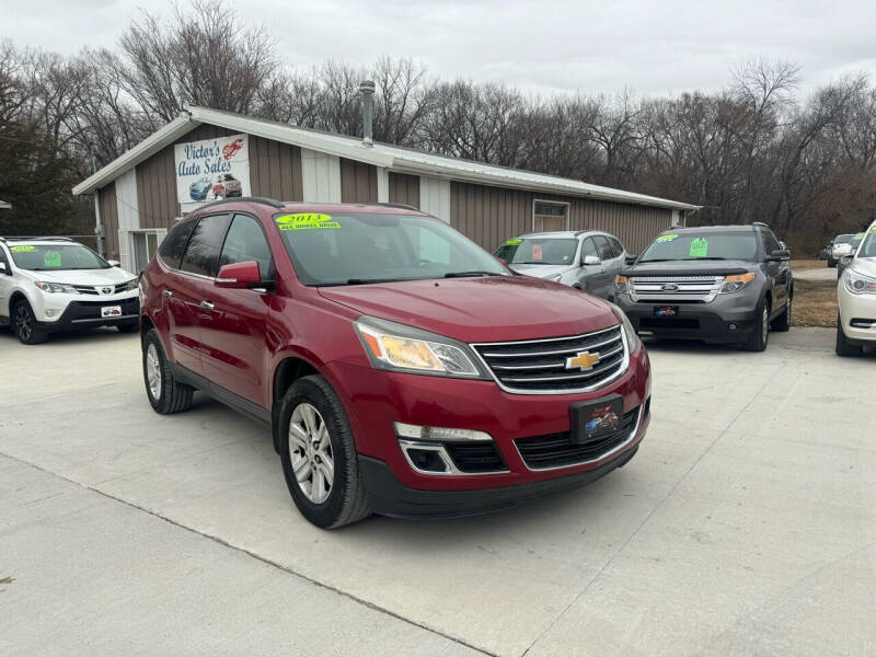 2013 Chevrolet Traverse for sale at Victor's Auto Sales Inc. in Indianola IA