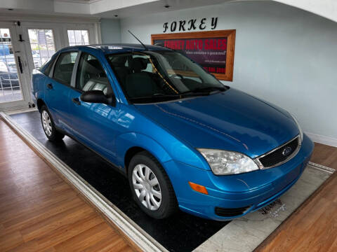 2007 Ford Focus for sale at Forkey Auto & Trailer Sales in La Fargeville NY