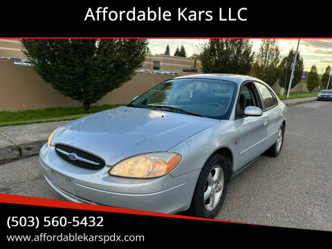 2001 Ford Taurus for sale at Affordable Kars LLC in Portland OR