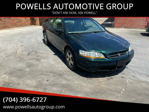 1998 Honda Accord for sale at POWELLS AUTOMOTIVE GROUP in Gastonia NC