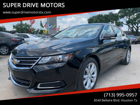 2017 Chevrolet Impala for sale at SUPER DRIVE MOTORS in Houston TX
