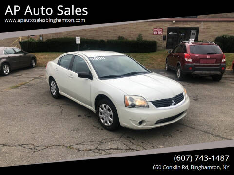 2007 Mitsubishi Galant for sale at Ap Auto Center LLC in Owego NY