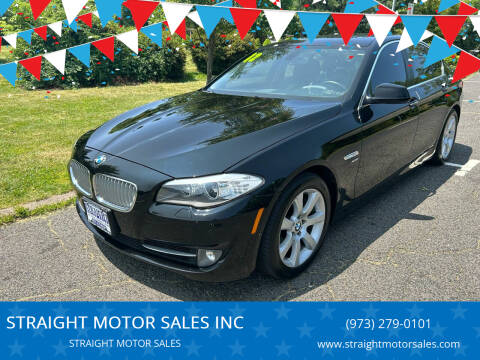 2012 BMW 5 Series for sale at STRAIGHT MOTOR SALES INC in Paterson NJ