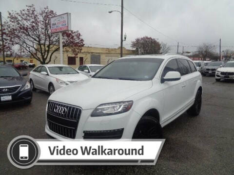 2015 Audi Q7 for sale at RVA MOTORS in Richmond VA