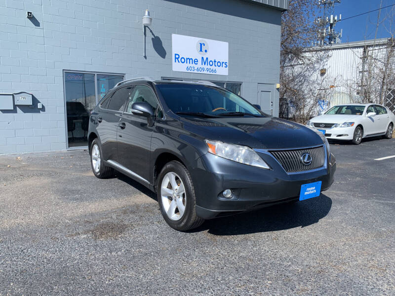 2010 Lexus RX 350 for sale at Rome Motors in Manchester NH