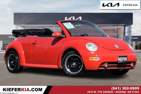 2003 Volkswagen New Beetle Convertible for sale at Kiefer Kia in Eugene OR