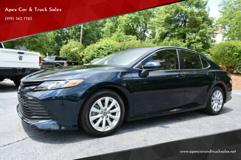 2018 Toyota Camry for sale at Apex Car & Truck Sales in Apex NC