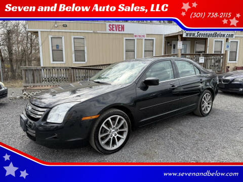 2009 Ford Fusion for sale at Seven and Below Auto Sales, LLC in Rockville MD