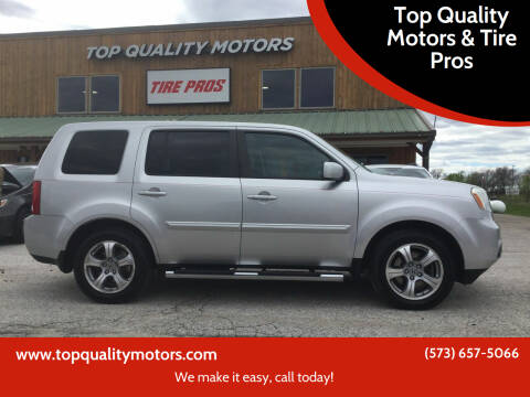 2013 Honda Pilot for sale at Top Quality Motors & Tire Pros in Ashland MO