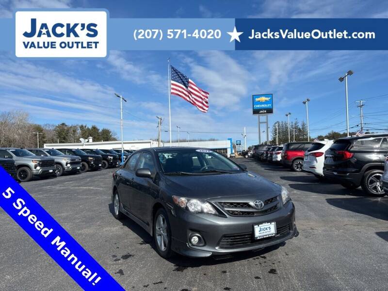 2012 Toyota Corolla for sale at Jack's Value Outlet in Saco ME