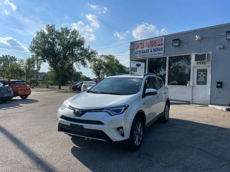2017 Toyota RAV4 Hybrid for sale at United Motors LLC in Saint Francis WI