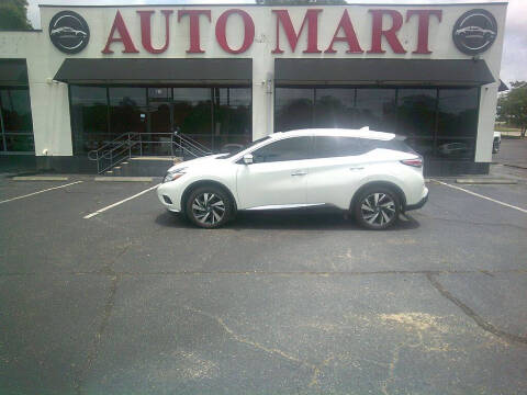 2017 Nissan Murano for sale at AUTO MART in Montgomery AL