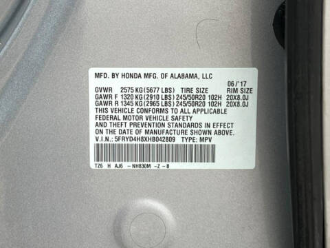 2017 Acura MDX SH-AWD w/Advance