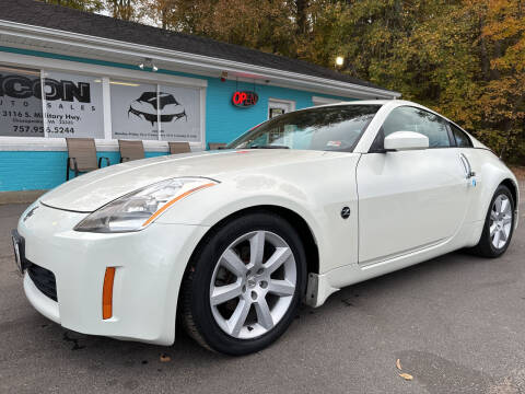 2004 Nissan 350Z for sale at ICON AUTO SALES in Chesapeake VA