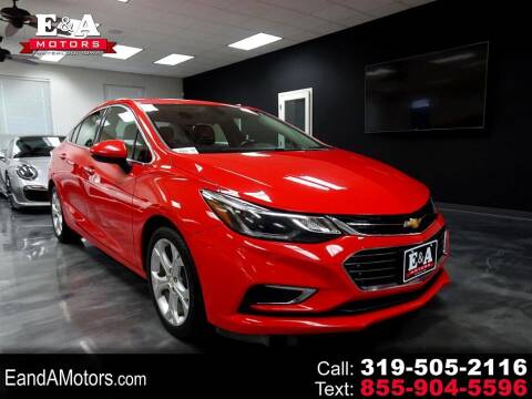 2017 Chevrolet Cruze for sale at E&A Motors in Waterloo IA