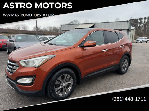 2013 Hyundai Santa Fe Sport for sale at ASTRO MOTORS in Houston TX