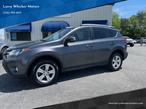 2014 Toyota RAV4 for sale at Larry Whicker Motors in Kernersville NC
