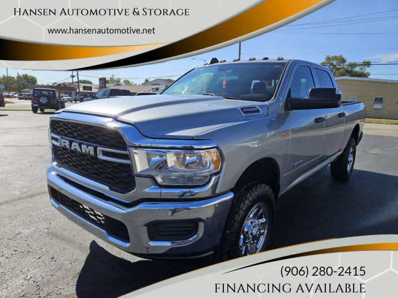 2021 RAM 2500 for sale at Hansen Automotive & Storage in Escanaba MI