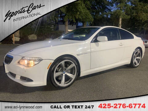 2008 BMW 6 Series for sale at Sports Cars International in Lynnwood WA