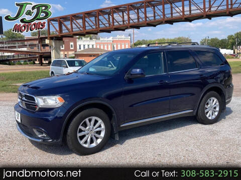 2014 Dodge Durango for sale at J & B Motors in Wood River NE