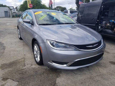 2015 Chrysler 200 for sale at Vicky Auto Sales llc in Miami FL