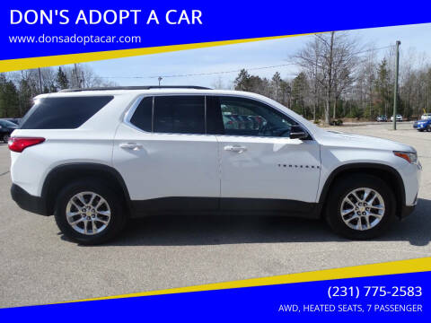 2019 Chevrolet Traverse for sale at DON'S ADOPT A CAR in Cadillac MI