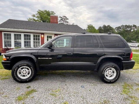 2000 Dodge Durango for sale at J Wilgus Cars in Selbyville DE