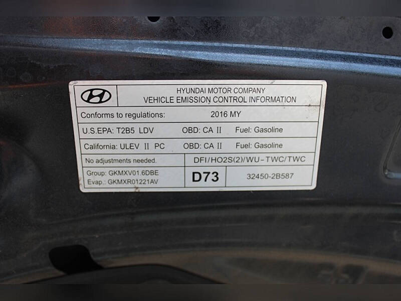 2016 Hyundai Accent SE