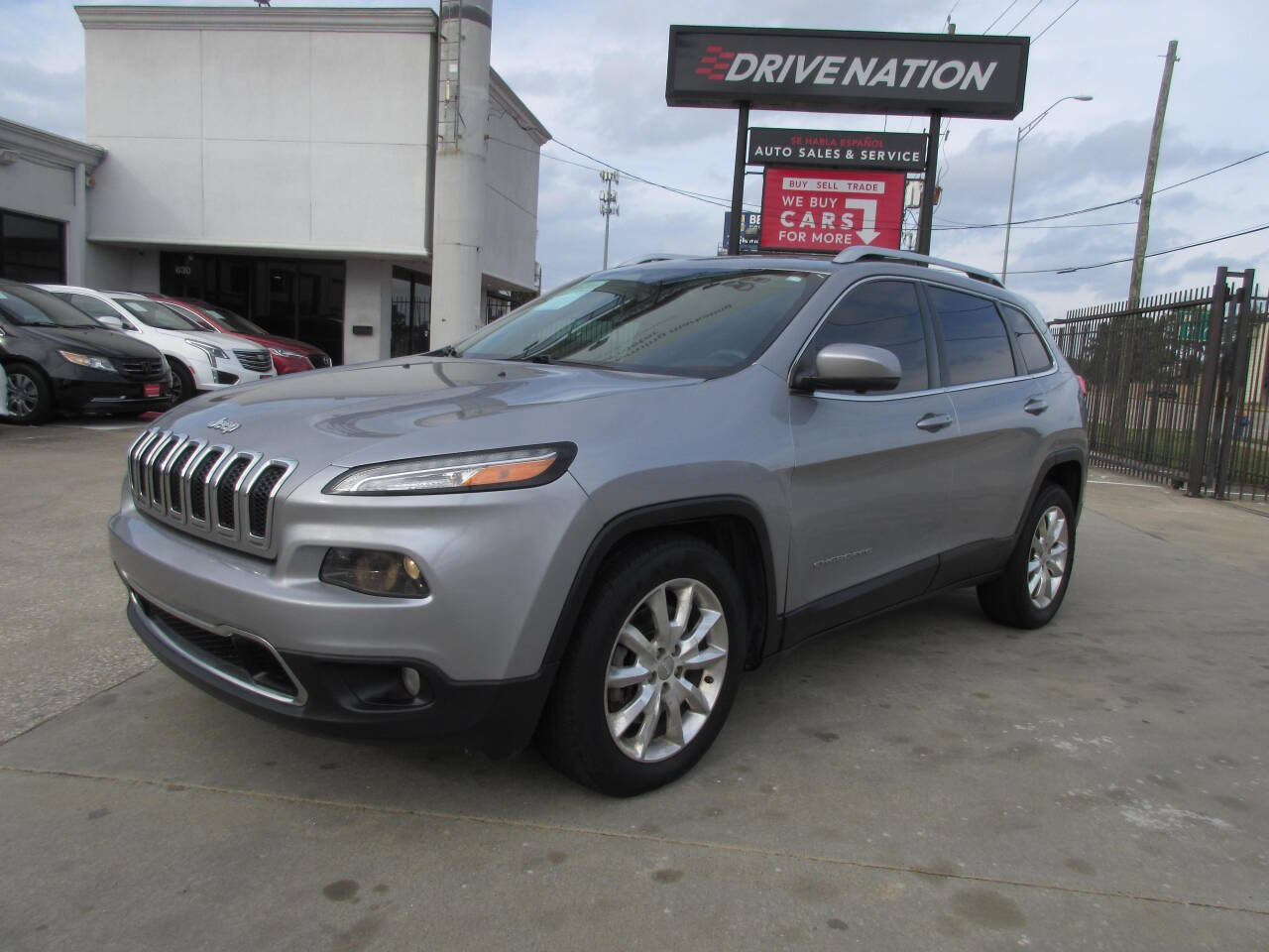 2015 Jeep Cherokee for sale at Drive Nation in Houston, TX