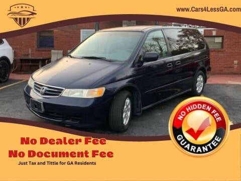 2003 Honda Odyssey for sale at Cars4Less GA in Alpharetta GA