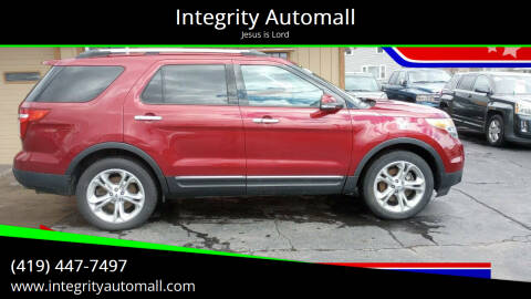 2014 Ford Explorer for sale at Integrity Automall in Tiffin OH