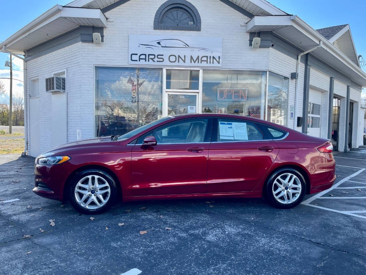 2016 Ford Fusion for sale at Cars On Main in Findlay, OH