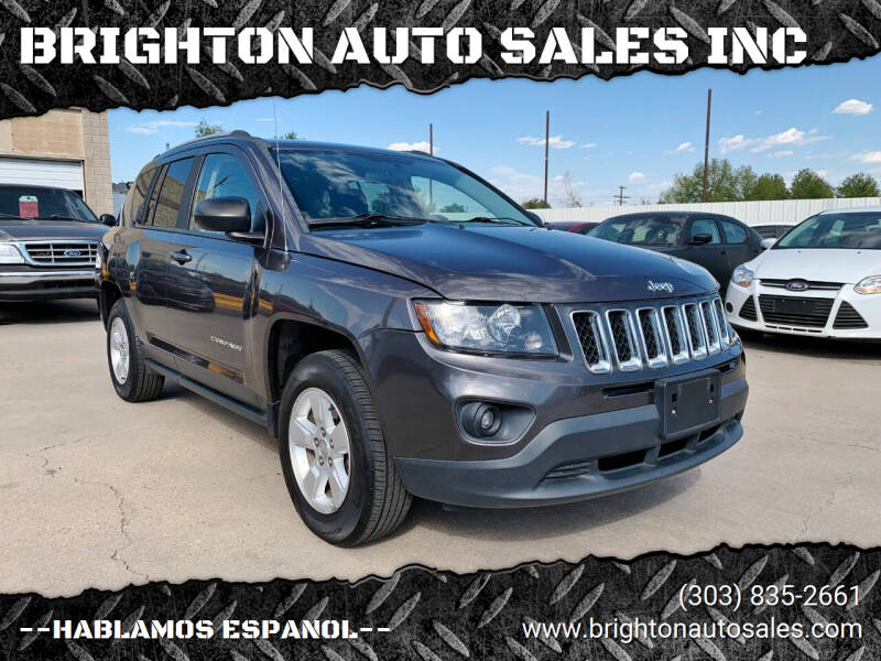 2015 Jeep Compass for sale at BRIGHTON AUTO SALES INC in Brighton CO