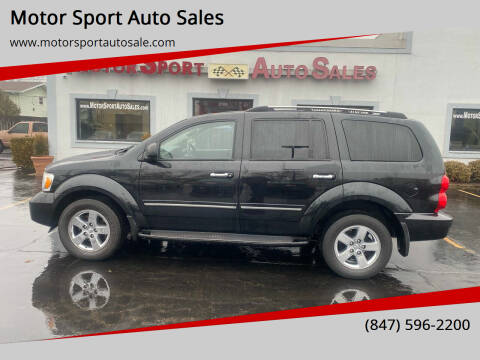 2008 Dodge Durango for sale at Motor Sport Auto Sales in Waukegan IL