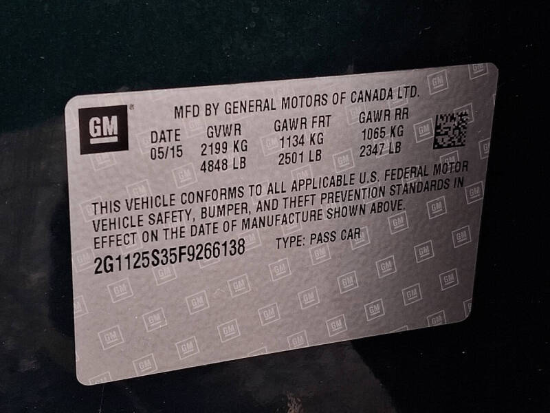 2015 Chevrolet Impala LT