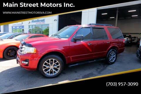 2015 Ford Expedition for sale at Main Street Motors Inc. in Chantilly VA