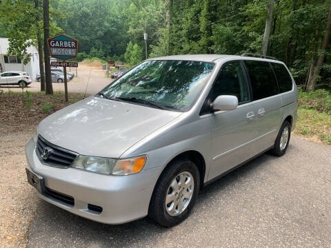 2004 Honda Odyssey for sale at Garber Motors in Midlothian VA