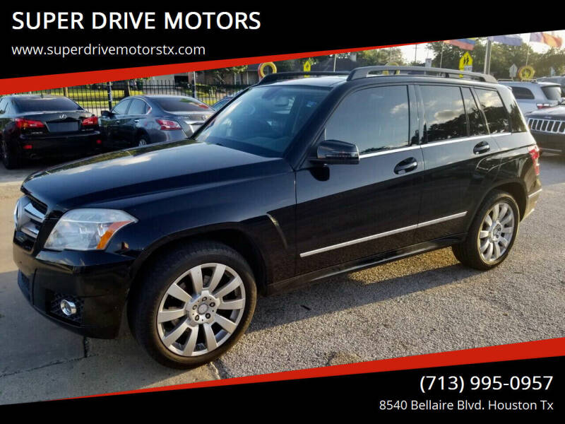 2012 Mercedes-Benz GLK for sale at SUPER DRIVE MOTORS in Houston TX