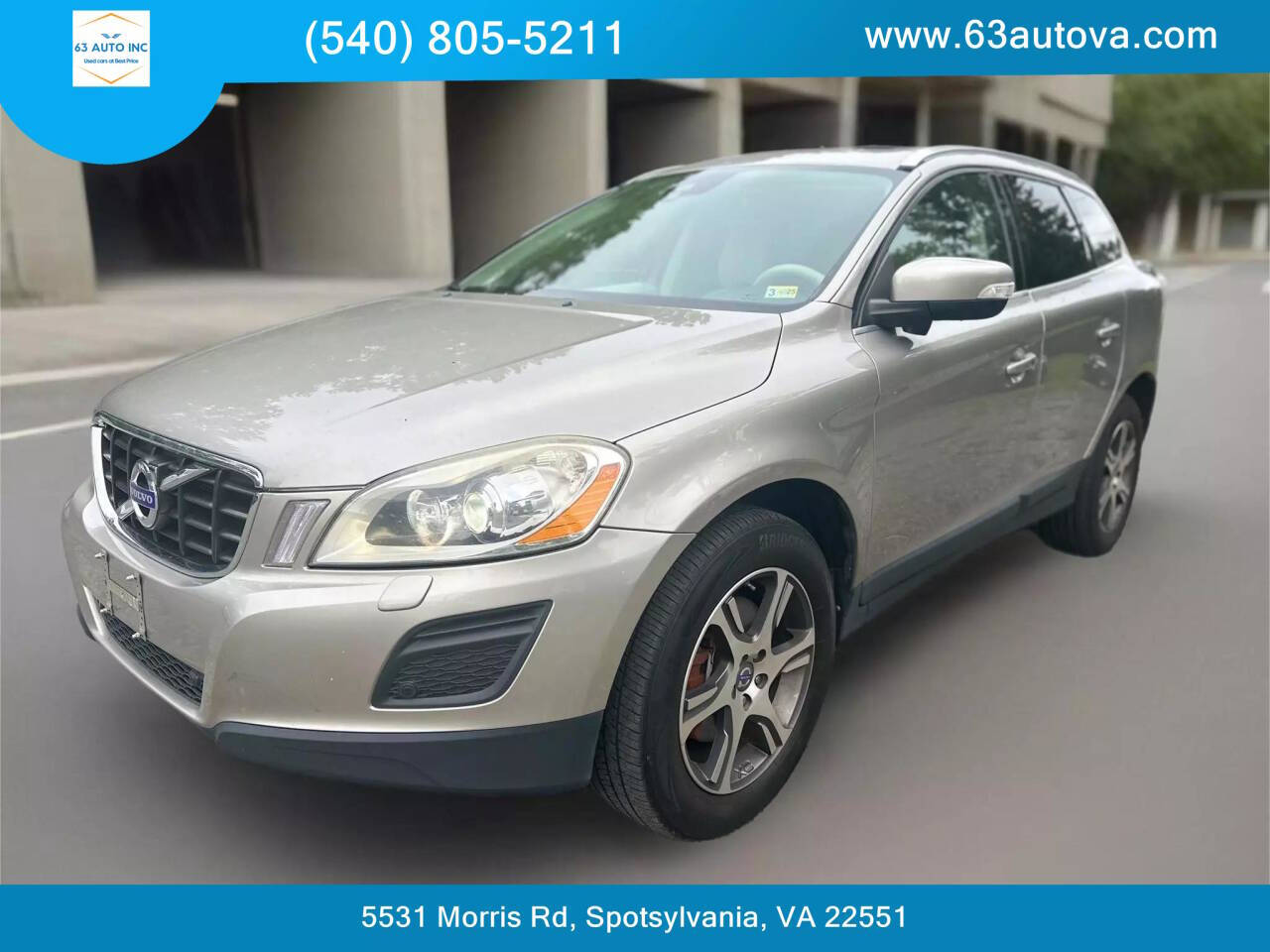 2013 Volvo XC60 for sale at 63 Auto Inc in Spotsylvania, VA