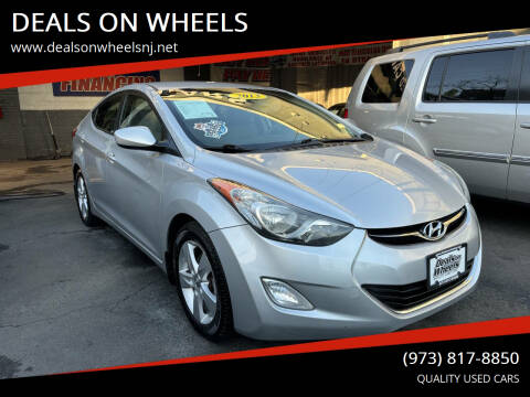 2013 Hyundai Elantra for sale at DEALS ON WHEELS in Newark NJ