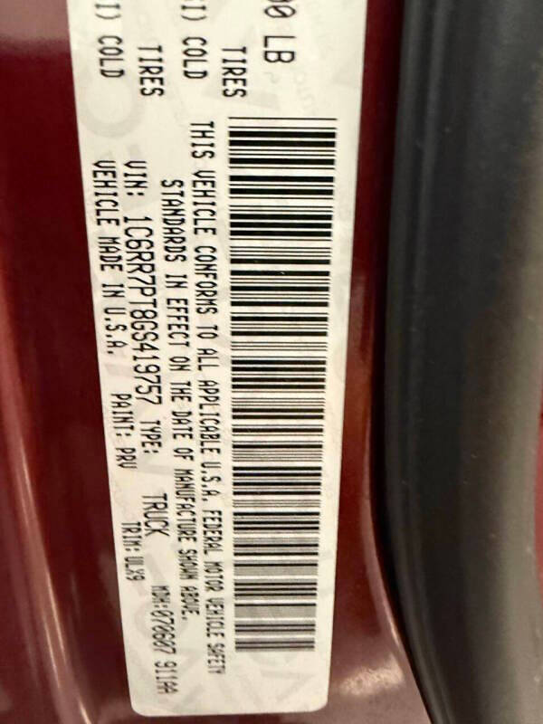 2016 RAM 1500 Laramie Limited