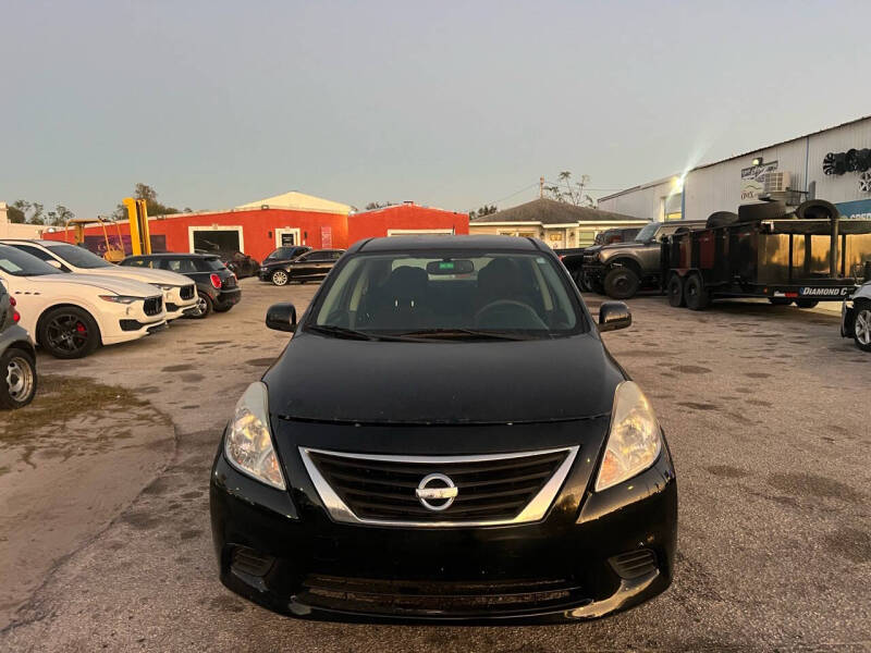 2013 Nissan Versa for sale at ONYX AUTOMOTIVE, LLC in Largo FL