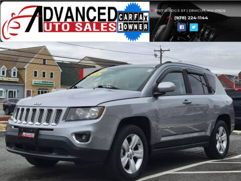 2015 Jeep Compass for sale at Advanced Auto Sales in Dracut MA