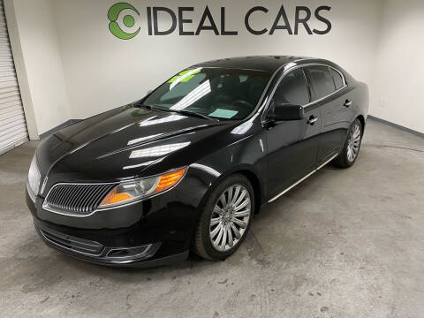 2013 Lincoln MKS for sale at Ideal Cars in Mesa AZ
