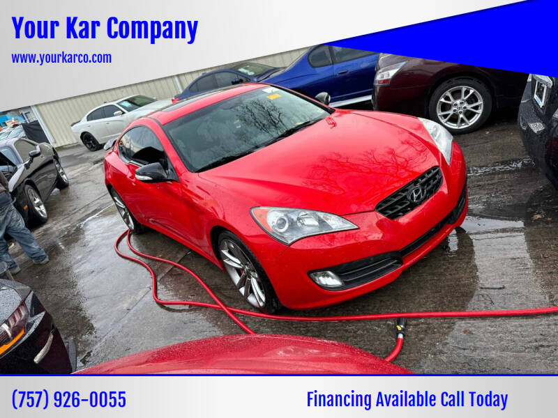 2012 Hyundai Genesis Coupe for sale at Your Kar Company in Norfolk VA