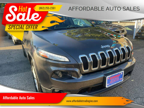 2016 Jeep Cherokee for sale at Affordable Auto Sales in Irvington NJ