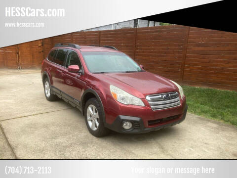 2013 Subaru Outback for sale at HESSCars.com in Charlotte NC